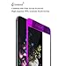 iPhone 6 Screen Protector,Cambond Premium HD Clear (2.5D) / Bubble free / Mirror Finish / Anti-Scratch / Easy to Install ,Tempered Glass Screen Protector for iPhone 6,Purple (Thin 0.3mm)