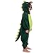 Silver Lilly Kids Dinosaur Animal Costume - Children Plush One Piece Pajamas (5T - 8 Youth)