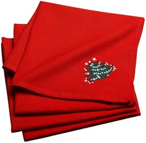 58+ Embroidered Christmas Tree Napkins PNG JPG