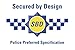 EPOSGEAR Metallic Mini Minder Loud Personal Staff Panic Rape Attack Safety Security Alarm 140db - Secured by Design Approved (UK Police Preferred Specification) (Blue)
