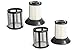Green Label 2 PK for Bissell Zing Dirt Bin Filter (compares to 2031532, 2031772) and Dirt Cup Filter Screen (compares to 2031531, 2031771). Fits Bissell Zing Bagless Vacuums: 6489, 10M2, 64892, 64894