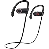 Wireless Headphone, Wireless Bluetooth Sport stereo Headset, V4.0 Bluetooth, High-fidelity Stereo Music, Ergonomic Design for Smartphones - Black by i-SUPERSIM
