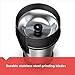BLACK+DECKER CBG100S SmartGrind Coffee Grinder with Stainless Steel Blades, Stainless Steel