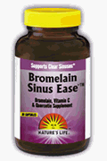 Bromelain Sinus Ease - Vegetarian - Nature's Life