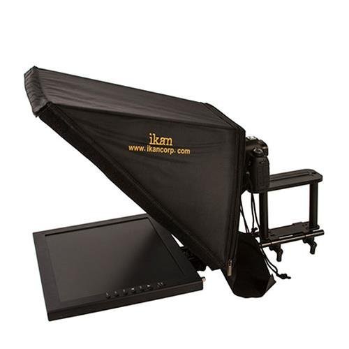Ikan PT3700 17-Inch Rod Based Location/Studio Teleprompter (Black) (Certified Refurbished)