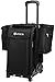 ZUCA Beauty Caddy Pouches with Seat Cushion (Black) and Stylist Pouch Bundle (2 Items)