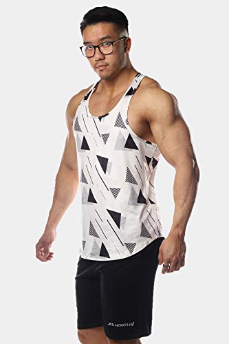 Jed North Bodybuilding Tank Top Gym Stringer Y-Back Muscle Racerback