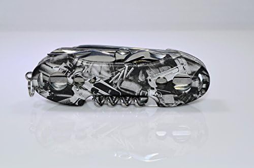 Qatalyst Swiss Army Style Pocket Knife | Updated 2017 Design | 14 Multi Function Pocket Knife | for Every Day Use | Outdoor | Camping | Hiking | Scouting | Rescue and Survival