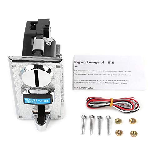 Bubbacare Tbkoly Coin Acceptor Various Coin-Operated Selector Slots, with Game Mechanics and Vending Machines