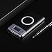 50000mAh Power Bank Qi Wireless Charging 2 USB LCD LED Portable Battery Charger (Black)