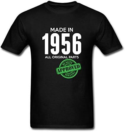 Lindmy Men's Made 1956 All Original Parts Short Sleeve T Shirt