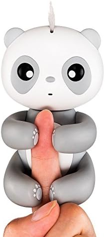 Finger Toys Pet Electronic Little Baby Panda For Children (Grey)