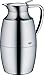 Alfi Pallas 1.0 L Glass Vacuum Chrome Plated Brass Thermal Dispenser Carafe, Metallic