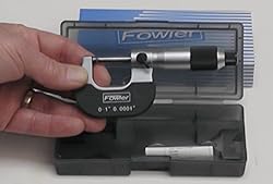 Fowler 52-229-201-0 Swiss Style Outside Micrometer