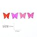 QIMYAR Nail Art Splarkly Laser Butterfly Sequin Acrylic Paillettes Holographic Glitter Fakes Tips 12 Colors