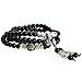 Mala Beads Gemstone Obsidian Amazonite Healing Bracelet Necklace for Meditation