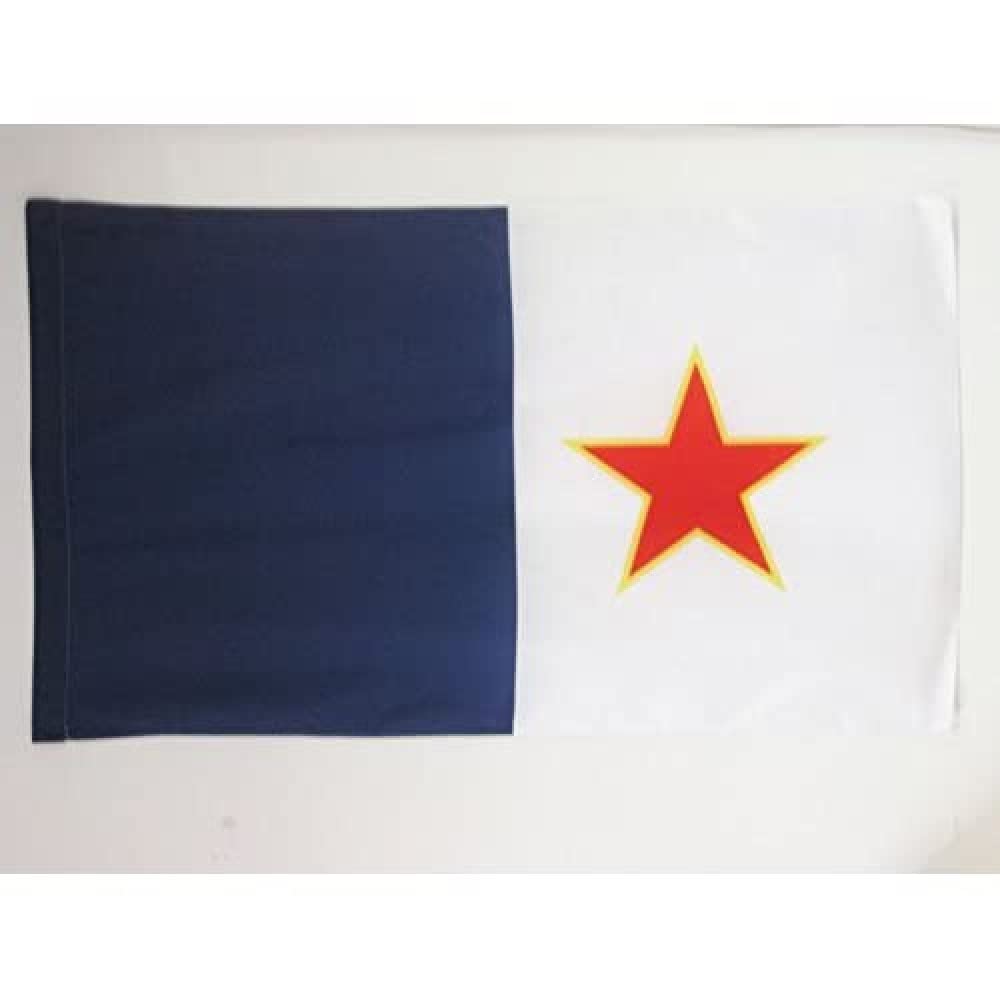 AZ FLAG - Quebec nationalist FLQ Flag - 3x5 Ft - Front de libération du Québec Banner with Sleeve - 100% Polyester - Fade Resistant - Vivid Colors - 3' x 5' Feet - 150x90 Cm
