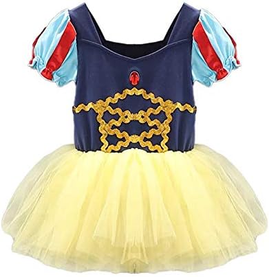 Amazon Co Jp Hikari Baby みんな大好きディズニー プリンセス なりきり チュチュワンピースバレエ パニエ レオタード 白雪姫 スノーホワイト ドレス チュールスカート インポート コスチューム コスプレ 仮装 衣装 ハロウィン 服 ファッション小物