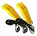UST Hear-Me Whistle (2 pack), Yellow Marine