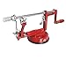 New Star Foodservice 43020 Apple and Potato Peeler with Suction Base, Red