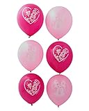 American Greetings Minnie Mouse Party Supplies, Latex Balloons, 6-Count