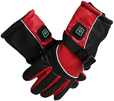 加熱手袋 メンズ レディース 蓄電スキーオートバイサイクリング狩猟登山暖かい手袋温度設定4000mah加熱