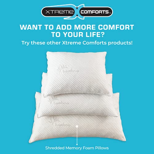 Xtreme Comforts 10 LBS Bean Bag Filler w/ Shredded Memory Foam Filling