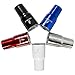 Silver Bound 30 oz Stainless Steel Tumbler- Double Wall Vacuum Insulated Tumbler bundled with Sliding Lid Stainless Steel Straw and Brush
