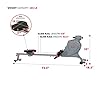 Sunny-Health-Fitness-Space-Efficient-Convenient-Magnetic-Rowing-Machine--SF-RW5987 Sunny Health & Fitness Space Efficient Multi-Function Magnetic Rowing Machine