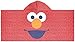 Sesame Street Super Soft & Absorbent Kids Hooded Bath/Pool/Beach Towel, Featuring Elmo - Fade Resistant Cotton Terry Towel, 22.5