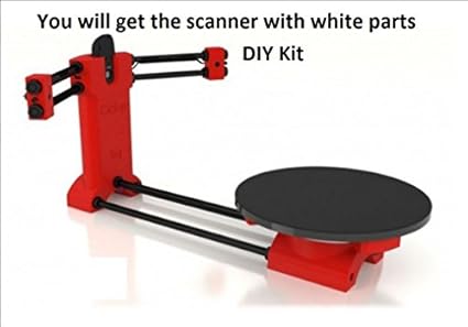 Bq Ciclop Diy 3d Scanner For 3d Printer White Color Parts Complete Kit Amazon Com Industrial Scientific