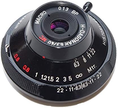 ライカ用レンズ Histrio Dagoner 6 3 40 Black Paint 日本製 Danimex Food Dk