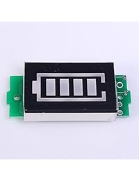 icstation 2S 7.4 V de litio ion Indicador de voltaje de la batería Tester 4 secciones azul LED Display