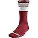 Nike Mens Elite SB Skate Crew Sock Team Red/Base Grey/White/Team Red LG (Men's Shoe 8-12, Women's Shoe 10-13)