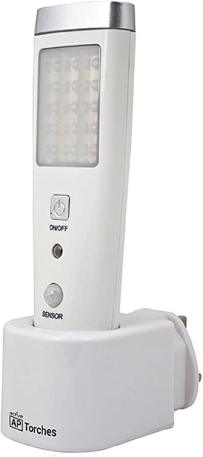 AP TORCHES A51036 Rechargeable Emergency Sensor Light 15 LED Area Torch