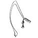 The Original Strong Is Beautiful Necklace By Santa Monica Charm Co. With Dumbbell Pendant