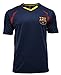 Fc Barcelona Adult Training Jersey Performance Polyester -Shirts - Home -Away (BLUE T1E19, XL)