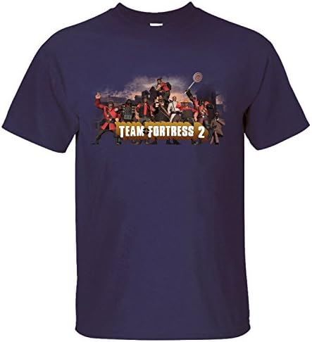 XGOGD Team Fortress 2 Men Casual T Shirt dark blue XXL