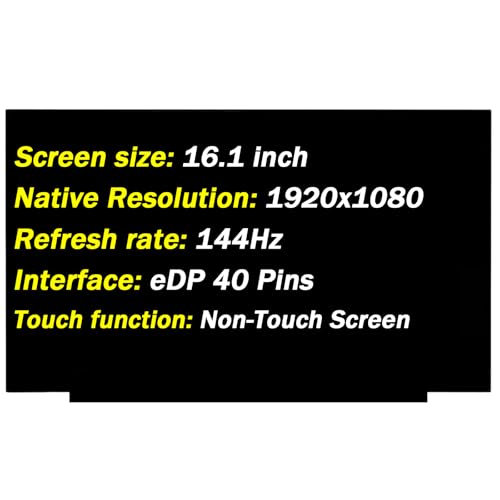 for HP Omen 16-D0013DX 16-D0023DX 16-wf0013dx Non-Touch Screen Replacement at Amazon