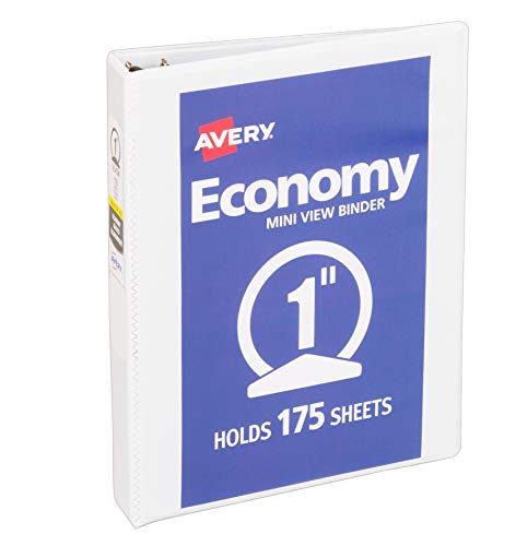 Avery-Mini-Economy-View-Binder-with-1-Inch-Round-Ring-55-x-85-inches-White-1-Binder-5806