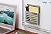 StorageMax Magnetic Memo Holder and Organizer for Kitchen, Locker, Home or Office. Includes 3
