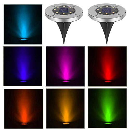 Kaimu Outdoor Solar Lawn Light Waterproof Garden Decorative Light 8 LEDs Step Lights - Thumbnail 5