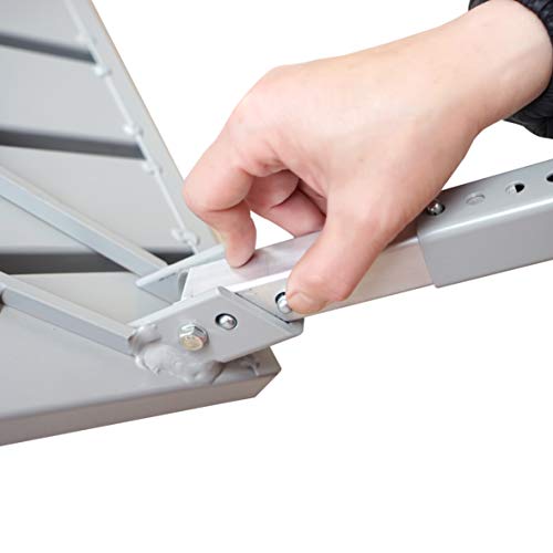 3 Homeon+Wheels+Adjustable+Aluminum+Platform