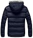 ZSHOW Men's Winter Hooded Cotton Jacket Sports Quilted Outerwear