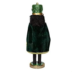 Kurt S. Adler 15-Inch Irish Cape Nutcracker, Multi