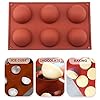Chocolate-MouldsBakeware-Set-Silicone-Mold-for-Cake-Decoration-Jelly-Pudding-Candy-Chocolate-Half-Ball-Sphere-Silicone-Mold-6-Holes-Semicircle-15-Holes-Semicircle-24-Holes-Semicircle Chocolate Moulds,Bakeware Set Silicone Mold for Cake Decoration Jelly Pudding Candy Chocolate, Half Ball Sphere Silicone…
