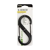Nite Ize SBP6-03-01BG S-Biner Carabiner, 6, Black