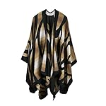 Bakerdani Women's Winter Wrap Blanket Poncho Cape Shawl Cardigans Bakerdani Women's Winter Wrap Blanket Poncho Cape Shawl Cardigans