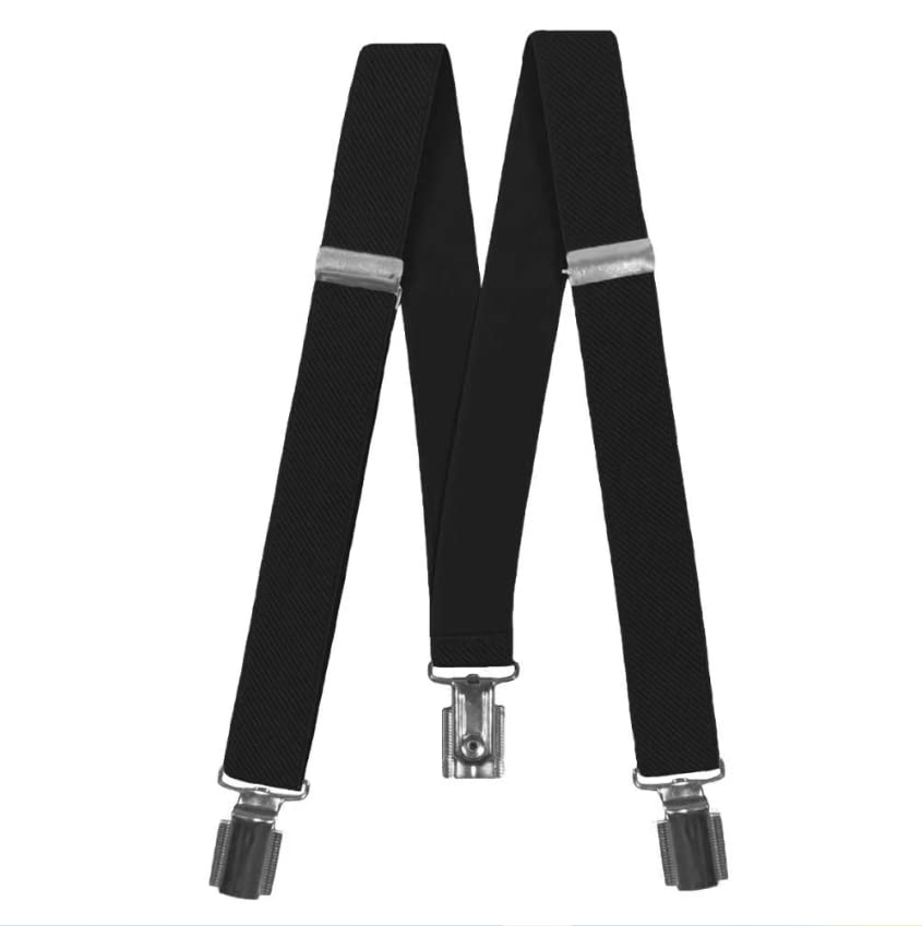 Wiz Ajustable Braces for Boys Girls Children/Kids 8 Colours Approx Age 1-6 Years (Black)