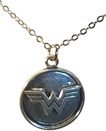 Rugged Wonder Woman Shield Necklace